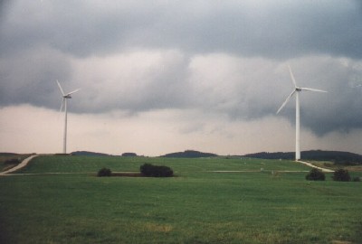 Moderne Windkraftwerke haben heute eine deutlich hhere Leistung - bis ber 1,5 MW